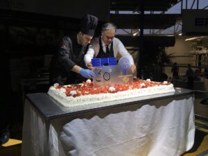 La torta per una commemorazione